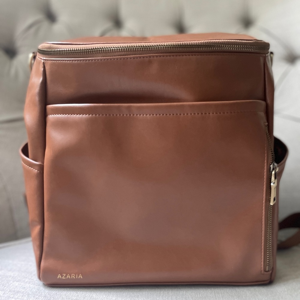 La mere Azaria brand Diaper bag (camel)  1ST ED